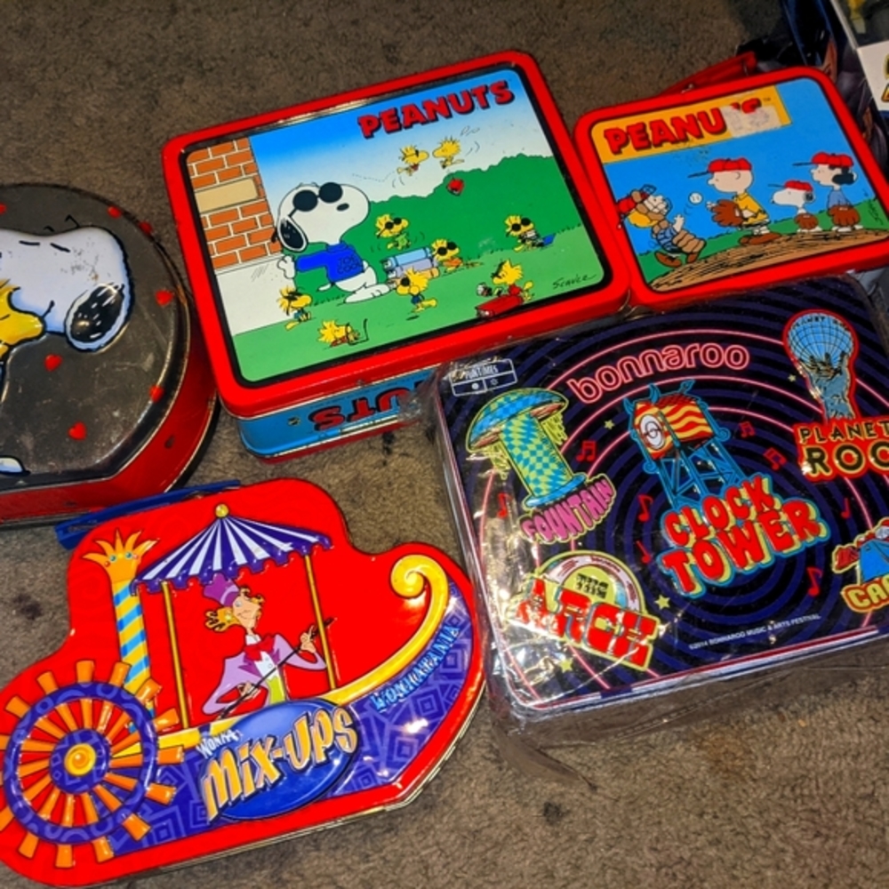 Vintage lunch boxes